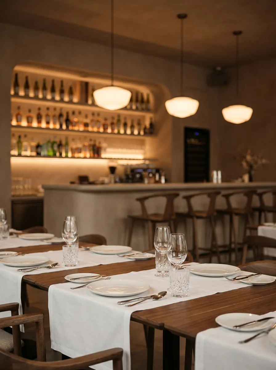 Hospitality: restaurants, hotels, and venues